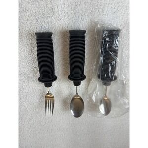 NEW Performance Health Sure Hand Weighted Bendable Flatware Open Box Set Of 3
